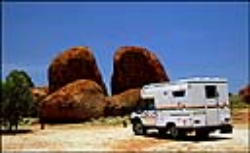 טיול עם קראוונים באוסטרליה לדוגמה Cheapa 4WD