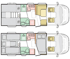 Caravan 4-5 berth - Manual