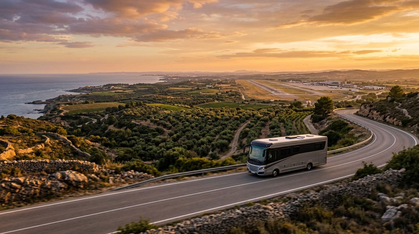 השכרת קרוואנים ורכבי נופש בטרגונה - נמל תעופה - השוואת מחירים והזמנה אונליין 2026