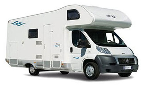 קרוואן Elnagh Baron 37 - טיול קרוואנים באירופה עם ילדים