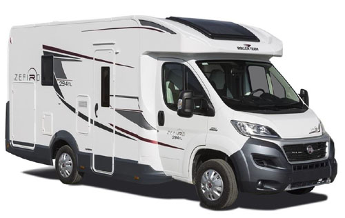 קרוואן טיול עם קרוואן לדוגמה Zefiro TL 294