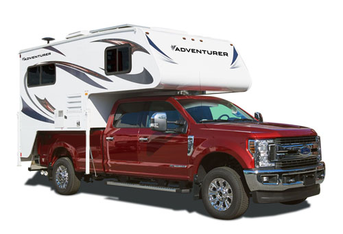 קרוואן לשכור קרוואן בקנדה לדוגמה Truck Camper