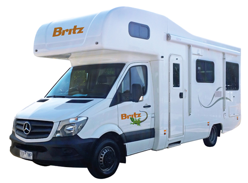 קרוואן להשכיר קראוונים באוסטרליה לדוגמה Frontier
