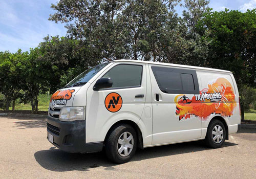 קרוואן השכרת קמפר בניו זילנד לדוגמה Chubby Camper