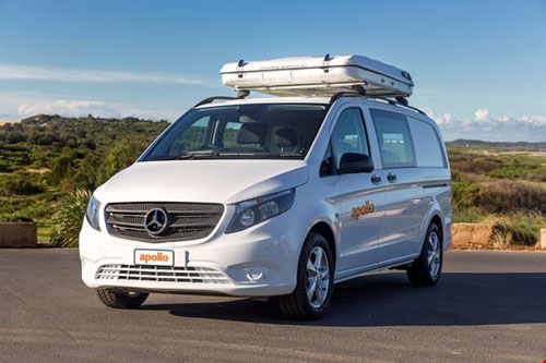 קרוואן שכירת קראוון בניו זילנד לדוגמה Vivid Camper