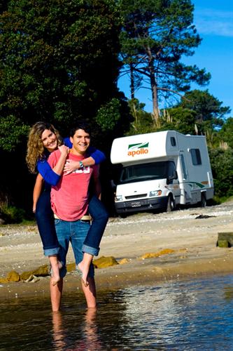 קרוואן שכירת קראוונים בניו זילנד לדוגמה Euro Camper