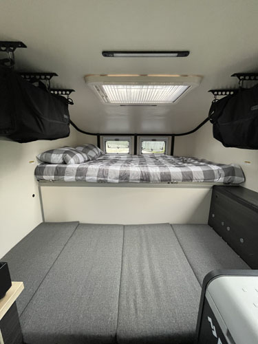 4x4 Scout Adventure Truck Camper Silver