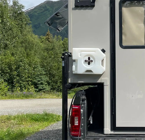 4x4 Scout Adventure Truck Camper Silver