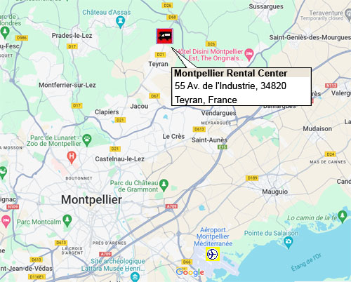 תחנת השכרת קרוואנים  - Avis Explore - מונטפלייה