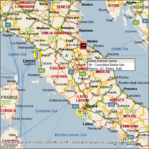 תחנת השכרת קרוואנים  - Motorhomes Italy - רימיני