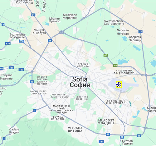 תחנת השכרת קרוואנים  - BluRent SL - סופיה - נמל תעופה