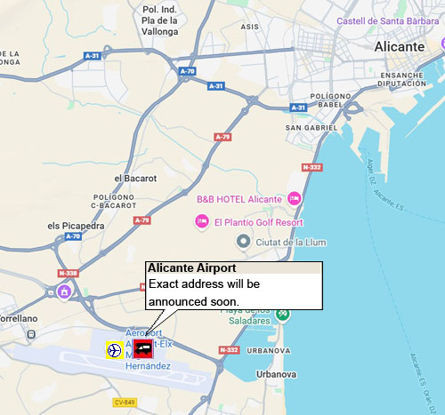 תחנת השכרת קרוואנים  - Indie Campers ESP  - אליקנטה - נמל תעופה