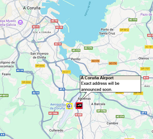 תחנת השכרת קרוואנים  - Indie Campers ESP  - לה קורוניה - נמל תעופה