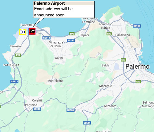 תחנת השכרת קרוואנים  - Indie Campers IT  - פלרמו-נמל תעופה פלקונה בורסלירי