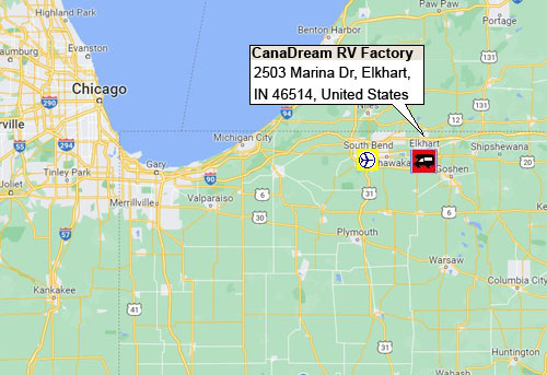 תחנת השכרת קרוואנים  - CanaDream - אלקהרט