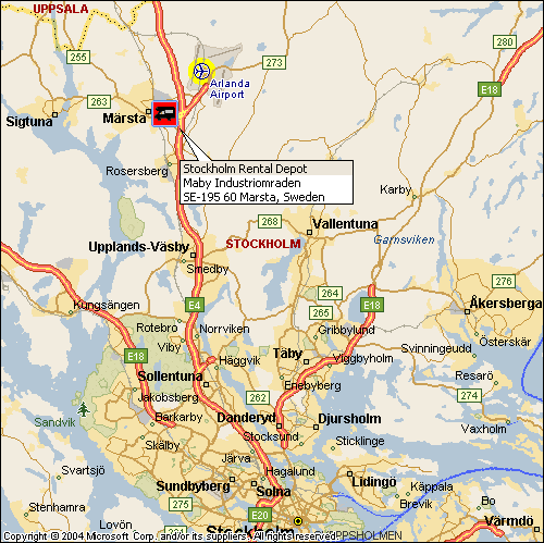 תחנת השכרת קרוואנים  - Touring Cars NL  - שטוקהולם - תחנת החזרה בלבד