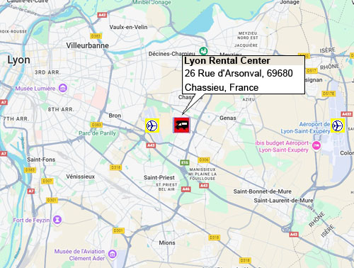 תחנת השכרת קרוואנים  - Avis Explore - ליון