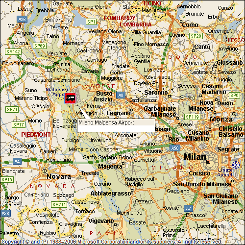 תחנת השכרת קרוואנים  - Motorhomes Italy - מילאנו-נמל תעופה מלפנסה