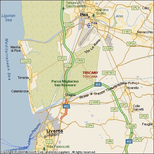 תחנת השכרת קרוואנים  - Motorhomes Italy - פיזה - נמל תעופה גלילאו גליליי