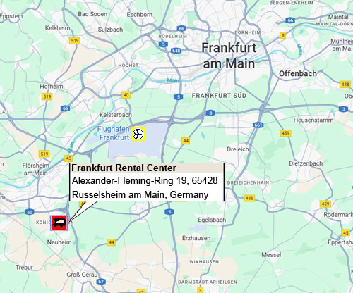 תחנת השכרת קרוואנים  - DRM - פרנקפורט