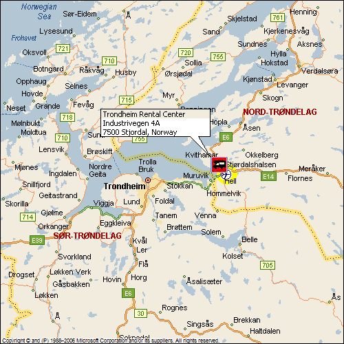 תחנת השכרת קרוואנים  - Touring Cars ICE  - טרונדהיים - תחנת החזרה בלבד